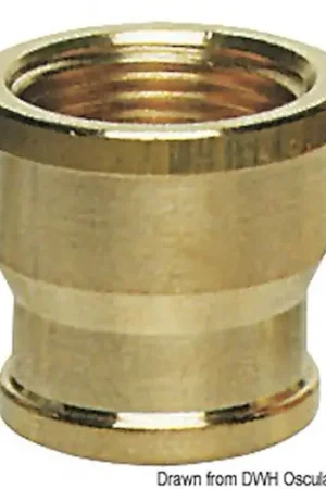 Ultime Pezzi Manicotto ottone femmina/femmina 3/4" x 1"