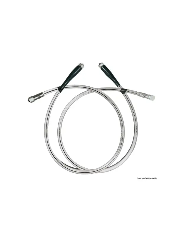 Offerta Speciale Silver Steer Coppia Tubi Alta Pressione per Sterzo Idraulico