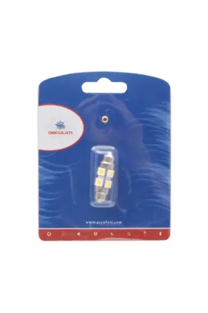 Pagamento Sicuro Lampadina LED a siluro 360° per fanali e usi generici 12V