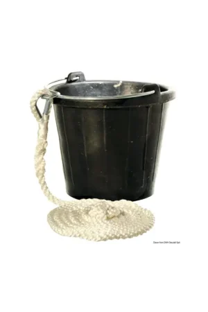 Offerta Speciale Secchio Yachticon affondante in gomma, 8 litri con cima poliestere 3 m