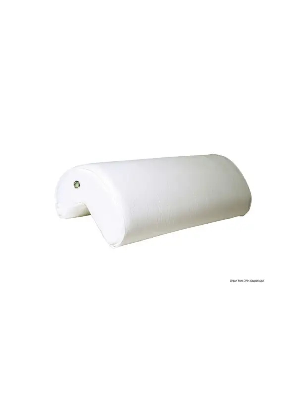 Saldi Schienale universale in finta pelle UV, bianco, 550x200 mm