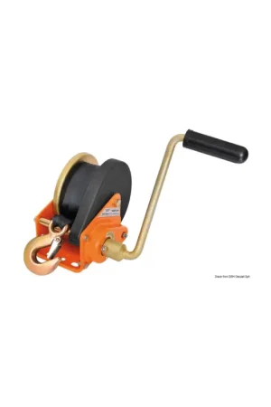 Arganello ROCK con freno automatico Auto Brake, carcassa zincata epossidica Pagamento Sicuro