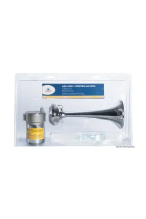 Tromba con compressore in ottone cromato omologata RINA/NMMA Saldi