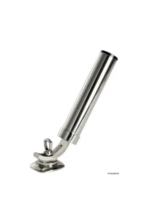 Portacanna da pesca regolabile inox AISI 316, foro Ø 39 mm, angolo 15°-90° Nuovo Arrivo