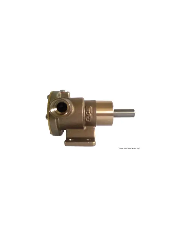 Offerta Pompa a girante in neoprene serie NAUCO, corpo in bronzo