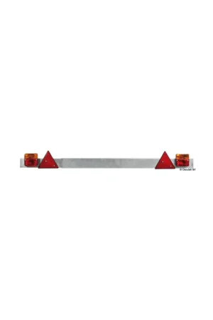 Compra Adesso Barra posteriore con luci 12V, registrabile 110/190 cm, spina 7 poli