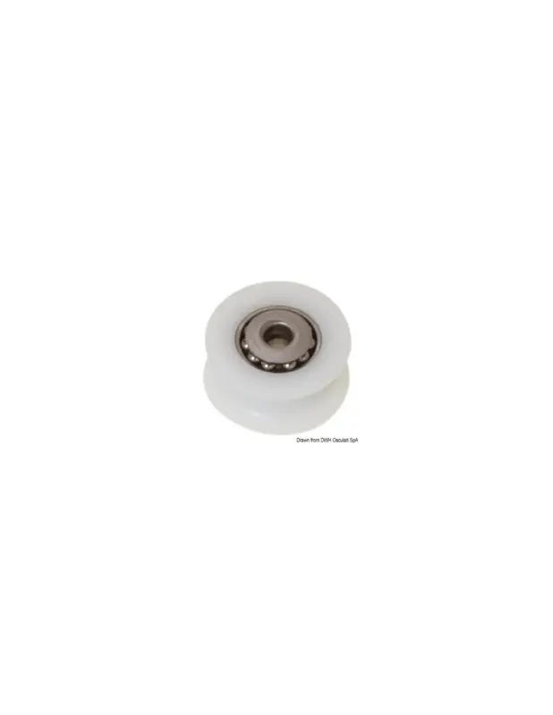 Consegna Rapida Pulegge in Delrin con calotte e sfere in acciaio inox