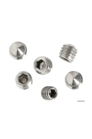 Assortimento grani in acciaio inox AISI 304, 60 pezzi misure miste Consegna Rapida