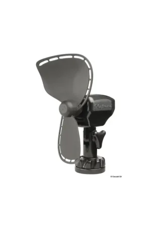 Esclusivo Caframo Ultimate ventilatore 12V, pale PE finger safe 7 pollici, nero