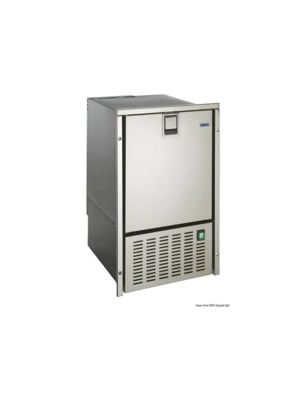 Isotherm White Ice, fabbricatore ghiaccio inox 8 kg/giorno 220V Esclusivo