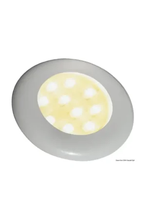 Nuova Collezione Batsystem plafoniera LED da incasso Nova II ABS bianco IP54