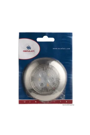 Acquista Ora Plafoniera LED day/night senza incasso, bianco + rosso 12V inox