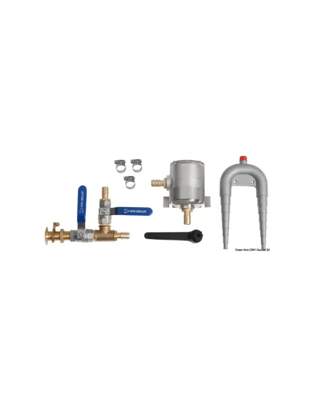 Offerta Speciale Kit circuito raffreddamento generatori, raccorderia e antisifone Ø 16 mm