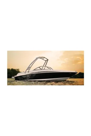 Esclusivo Monster MTK watersport tower in alluminio anodizzato con luce di via