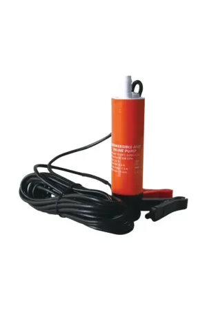 Promozione Esclusiva Pompa centrifuga a immersione 12V 18 l/min per acqua e gasolio, Ø 41 mm