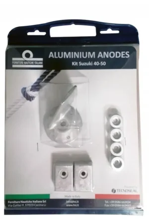 Tecnoseal kit anodi alluminio Suzuki 40-50 HP Ultima Occasione