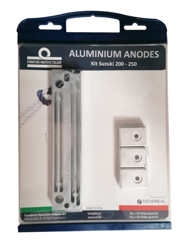 Offerta Del Giorno Tecnoseal kit anodi alluminio Suzuki 200/250 HP