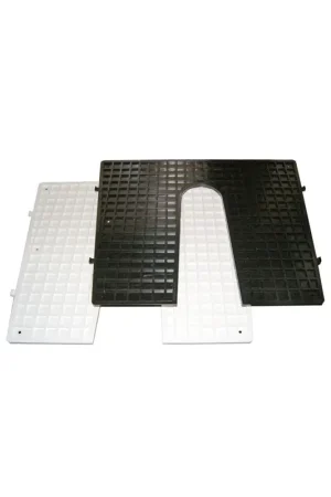 Prezzo Ridotto Ceredi piastra salva poppa in PVC con fenditura, 450 x 360 mm
