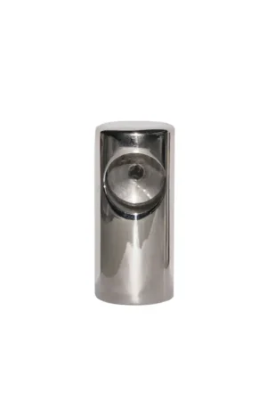 Raccordo terminale corrimano inox AISI 316, base Ø 30 mm, tubo Ø 22 mm Prezzo Di Fabbrica