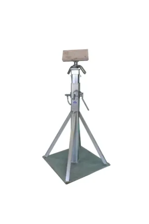 Cavalletto verticale telescopico ferro zincato CE, portata 5 t, 800/1200 mm Spedito Oggi