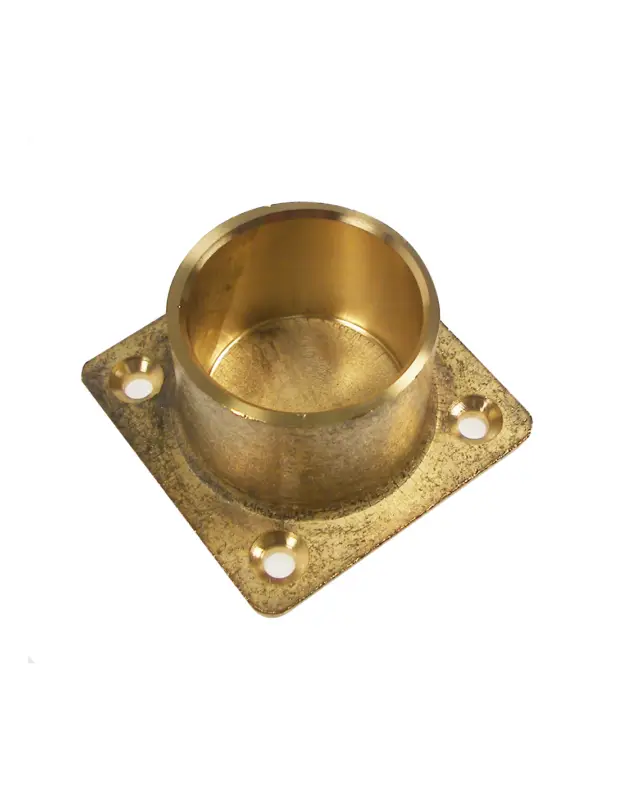 Foresti, basetta ottone per tubo Ø 40 mm, ricambio gruette girevoli Occasione Imperdibile