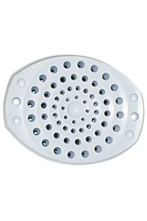 Tromba ad incasso ABS bianco 12V, foro Ø80 mm, mascherina 112x86 mm, 103 dB A Buon Prezzo