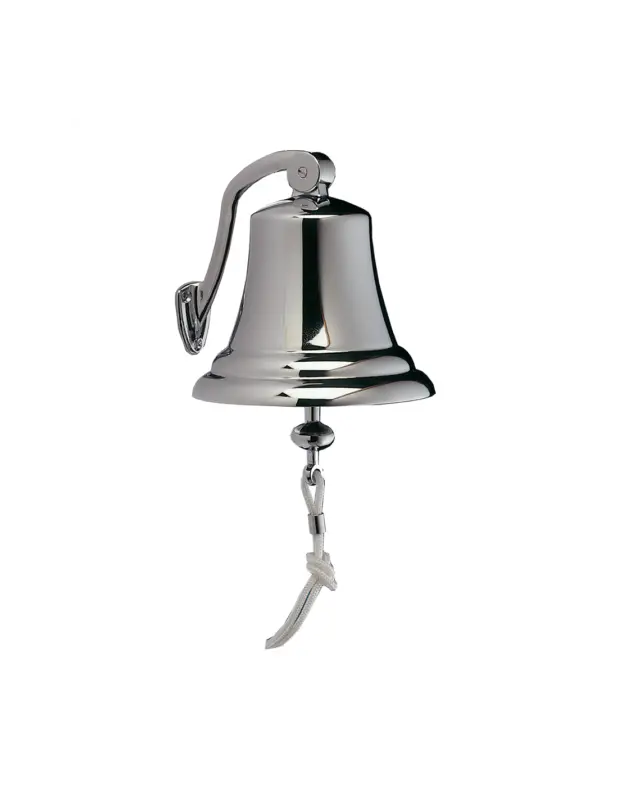 A Buon Prezzo Foresti campana da bordo ottone cromato, Ø 150 mm, attacco basculante