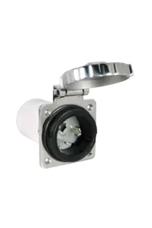 Marinco spina 3P+T 125/250V 50A IP56, acciaio inox AISI 316, Easy Lock Di Tendenza