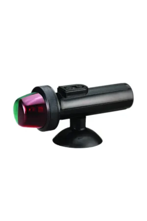 Luce di via LED portatile bicolore rosso-verde, fissaggio ventosa Consegna Rapida