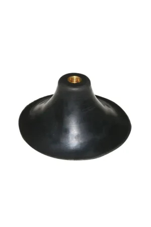 Nuova Rade base EPDM incollabile per asta bandiera, inserto ottone Offerta