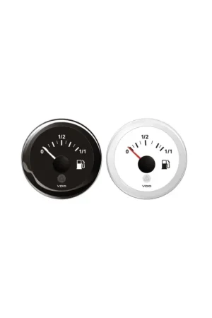 VDO indicatore carburante Ø 52 mm, 0/90 ohm, scala 0-1/1, 12/24V Offerta Speciale