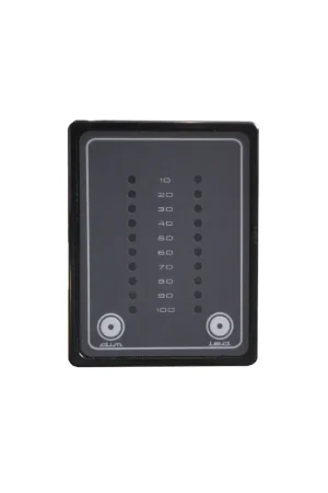 Must-Have Indicatore LED angolo flap, scala 0-100, regolazione intensità