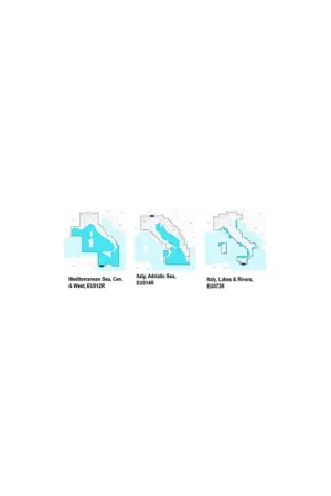 Nuova Collezione Cartografia Navionics+ SD/microSD, Large Mediterraneo e Mar Nero