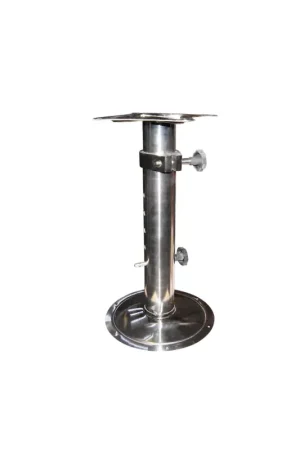 Non Perdere Supporto tavolo o sedile inox AISI 316 telescopico girevole Ø 80 mm