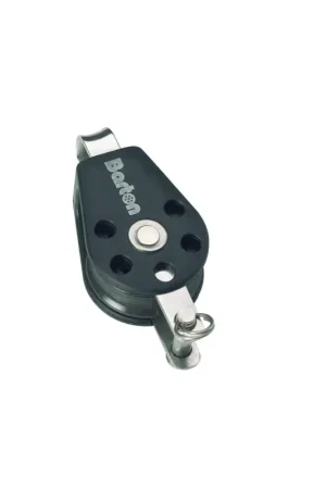 Barton Marine S5 bozzello singolo fisso con arricavo, cima max 12 mm, WLL Ultimissimo Modello