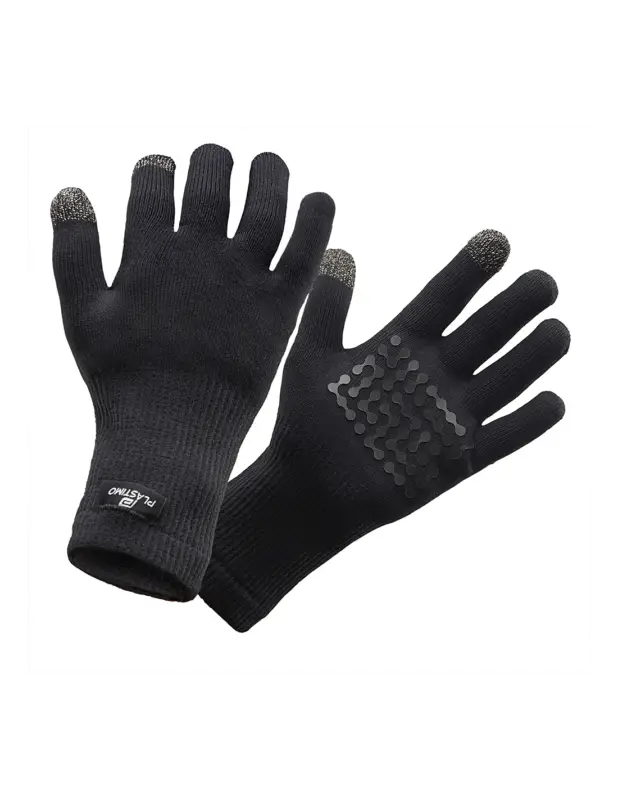 A Buon Prezzo Plastimo guanti impermeabili touch-screen nylon/elastene lana merino S-XL