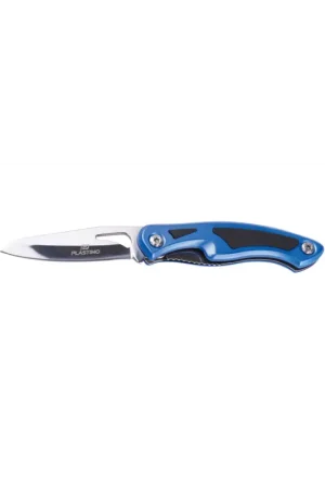 Nuova Collezione Plastimo coltello Safe Blue serramanico, lama 70 mm, alluminio anodizzato