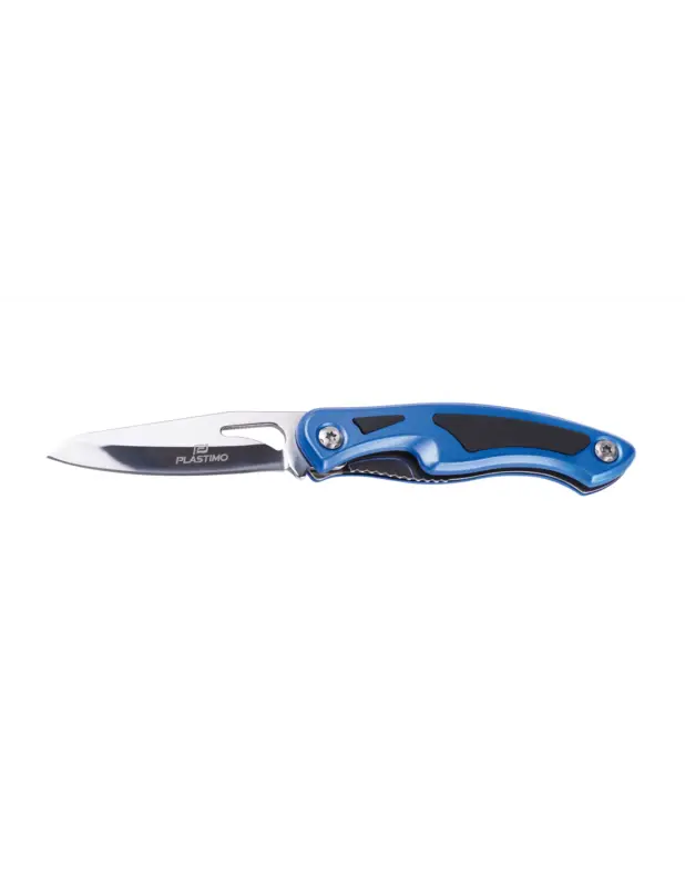 Nuova Collezione Plastimo coltello Safe Blue serramanico, lama 70 mm, alluminio anodizzato