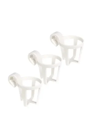 Bestseller Set 3 Porta Bicchieri a Scatto per Pulpito e Battagliola Ø25/30 mm