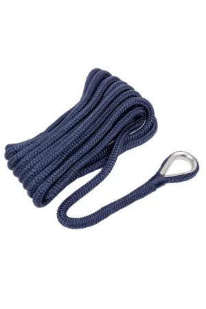 Vendita Finale Cima per ormeggio impiombata con redance inox BLU