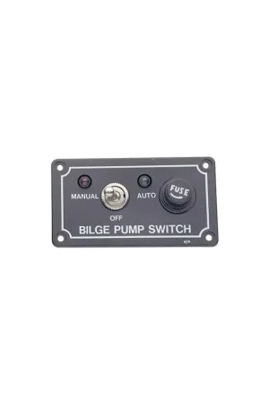 Promozione Pannello controllo pompa di sentina 12V, selettore On/Off/Auto