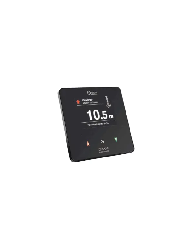 Novità Quick QNC CHC, pannello contametri catena 12/24V, display 3,5" touch IP67