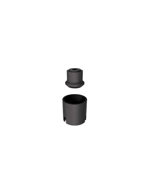 Arresto a spinta Snap Top, gomma e nylon, base superficie ø21x20 mm Offerta Del Giorno