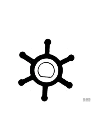 Subito Disponibile Jabsco girante originale per pompe di raffreddamento motore e servizi di bordo