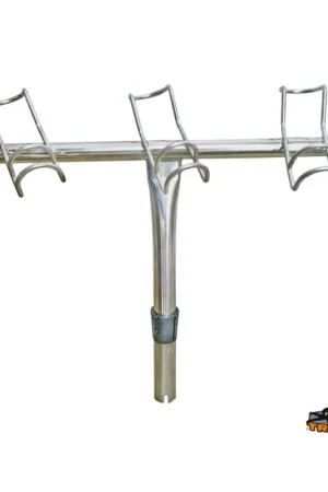Portacanna a scalmiera Inox AISI 316 – 1/3 posti Pagamento Sicuro