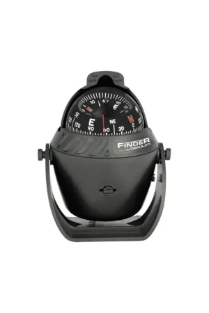 Vendita Finale Bussola Scout nera, rosa nera Ø 67 mm, con staffa e LED 12V