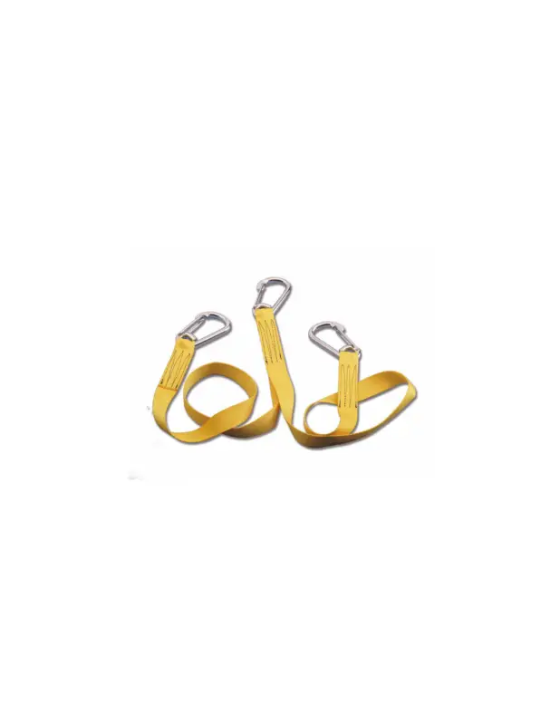 Cordone sicurezza Hercules TREM tre moschettoni autobloccanti 100+100 cm Offerta Speciale
