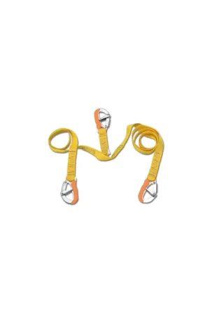 Cordone Ombelicale HERCULES 2 Doppio Statico 3 Moschettoni AISI 316 Prezzo Basso