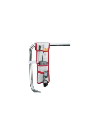 Tasca portaoggetti per battagliola TREM 300x80 mm tessuto a rete Spedizione Espresso