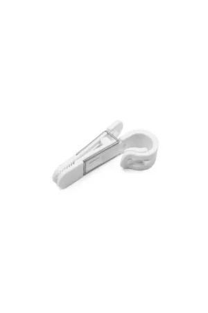 Occasione Imperdibile Clip fissaggio oggetti TREM nylon bianco molla AISI 316 - kit 4 pz